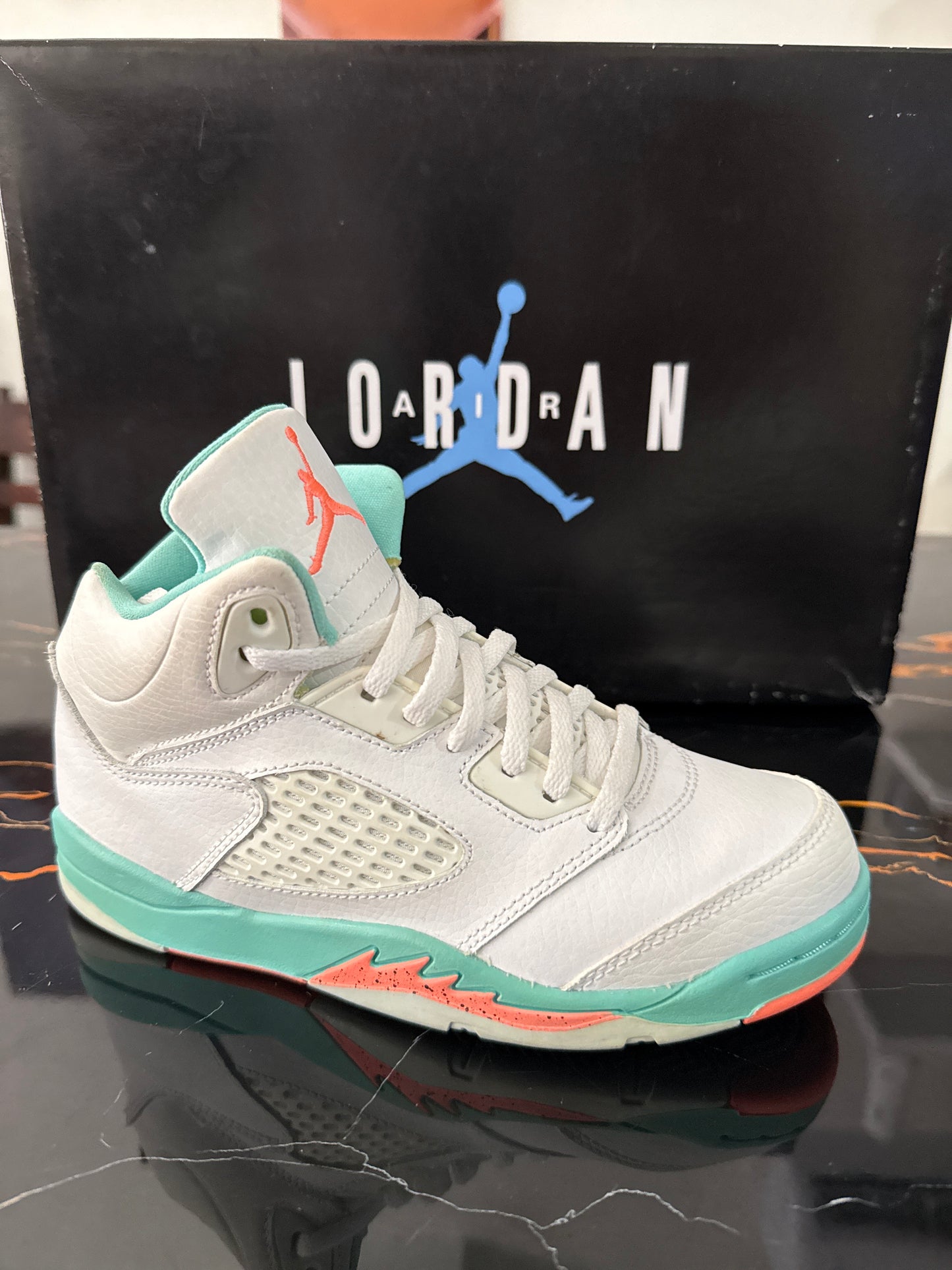 Nike Air Jordan 5 Retro White Niño | Tenis Jordan Originales Costa Rica