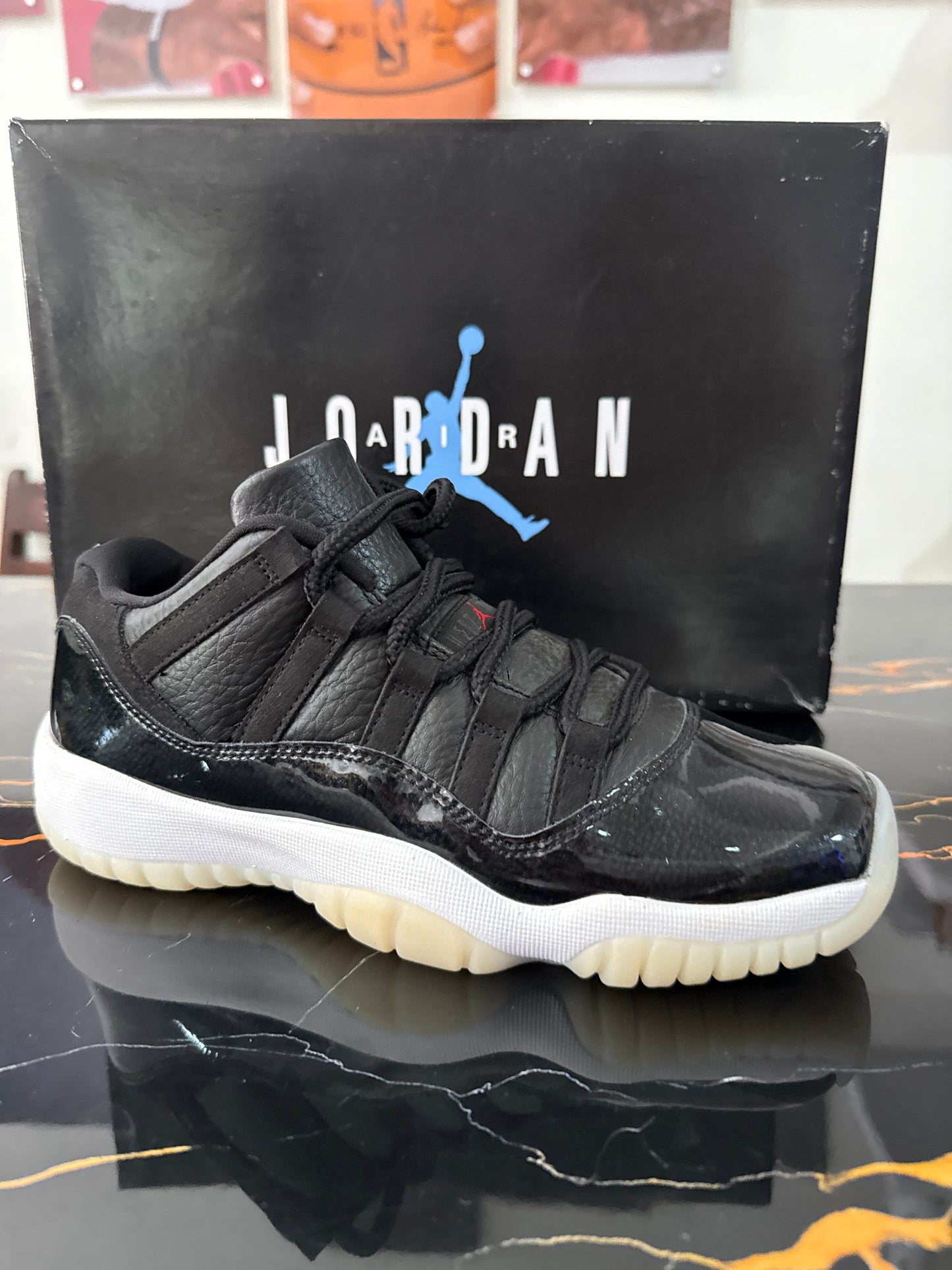 Nike Air Jordan 11 Retro Low Black Niño | Tenis Jordan Originales Costa Rica