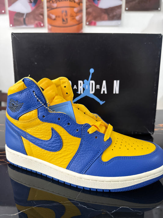 Nike Air Jordan 1 Mid Varsity Corn Game Royal | Tenis Jordan Costa Rica