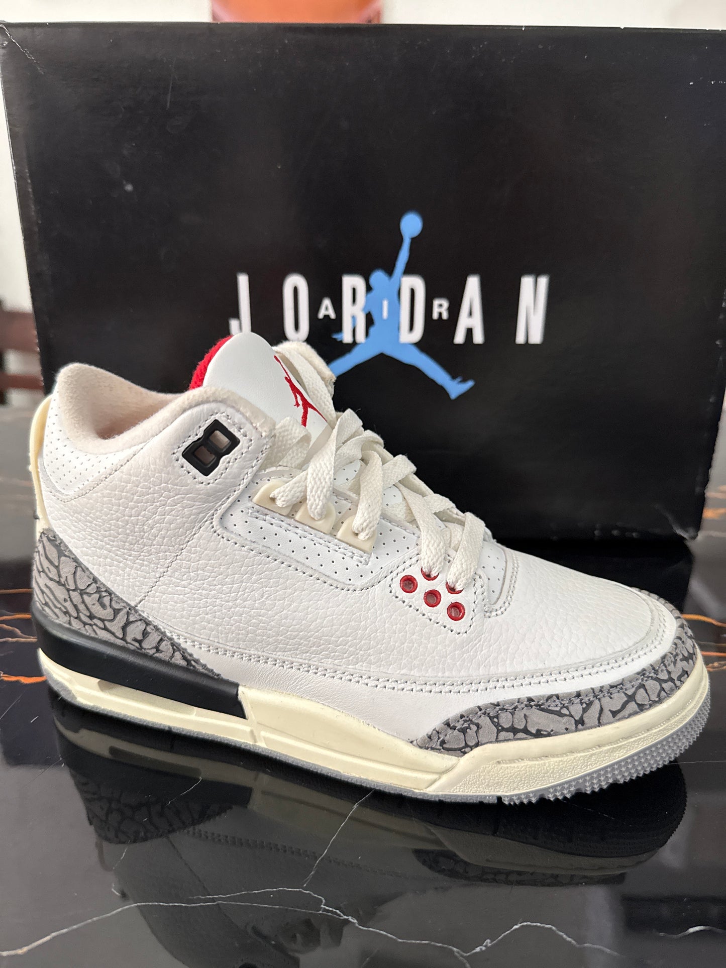 Nike Air Jordan 3 Retro Summit White Niño | Tenis Jordan Originales Costa Rica