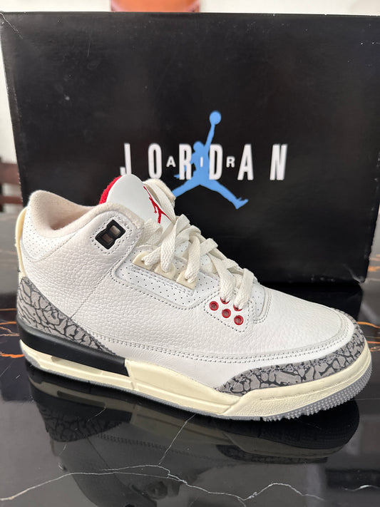 Nike Air Jordan 3 Retro Summit White Niño | Tenis Jordan Originales Costa Rica